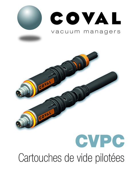 CVPC from Coval: a vacuum cartridge responding directly to users’ requirements